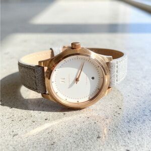 NEW MVMT Unisex TC01-RGGR Rise Analog Quartz Watch